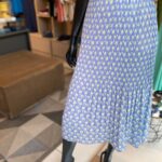 SAIA MIDI PLISSADA LILÁS