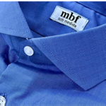 camisa sob medida fio 80/2 em algodão egípcio na trama fil a fil