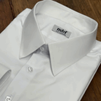 Camisa sob medida no algodão egípcio em fio 100