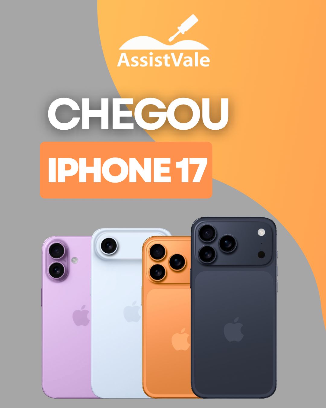 novo iPhone 17 Pro Max lançamento Apple na AssistVale