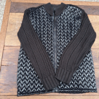 Casaco feminino tricot